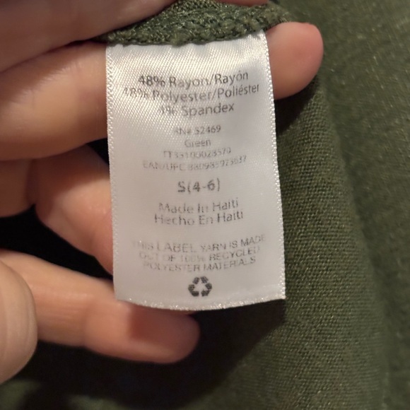 Post Malone Time and Tru Olive Graphic Long Sleeve Band Tee - Picture 3 of 6